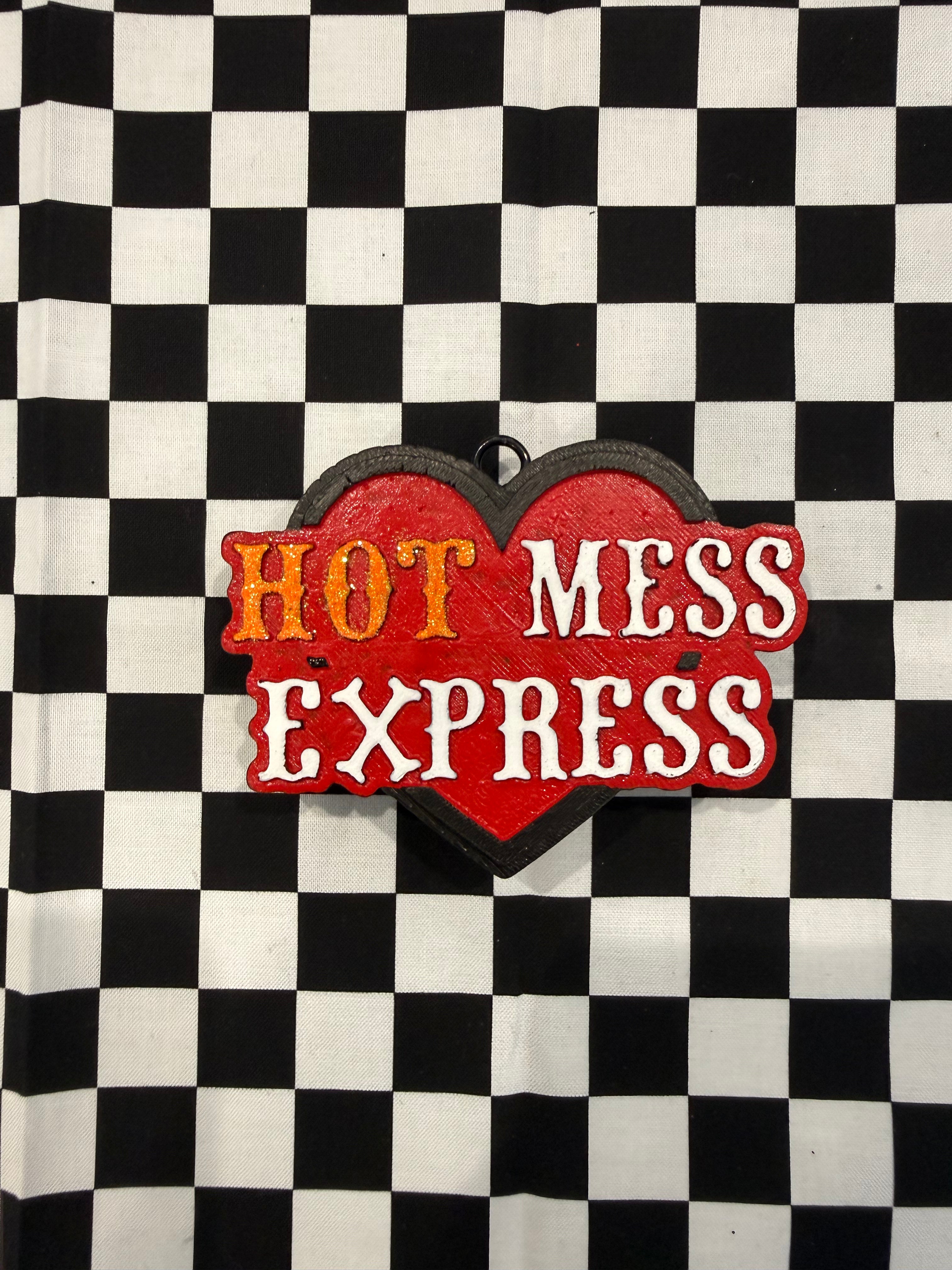Hot Mess Express Car Freshie