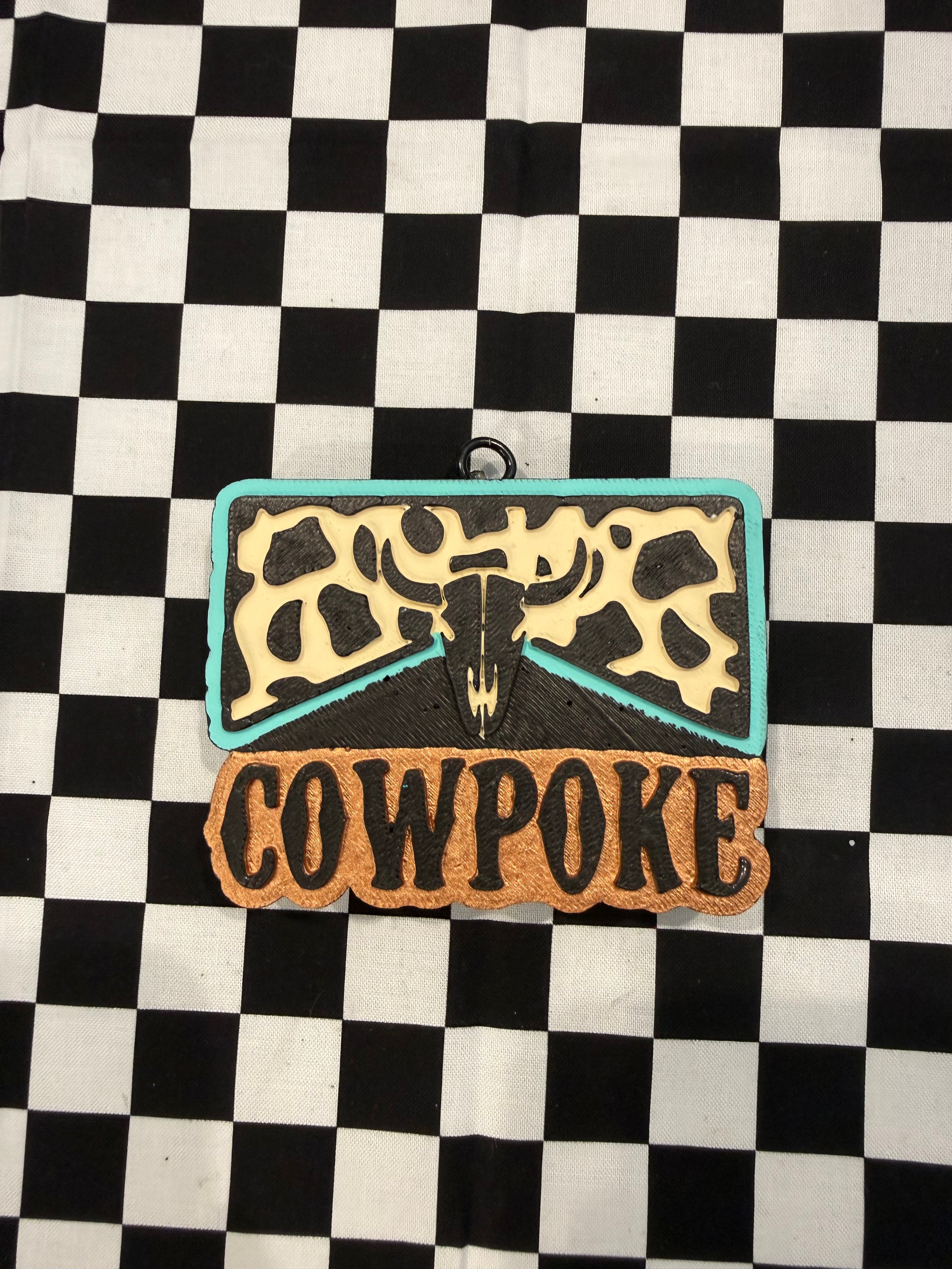Cowpoke Car Freshie