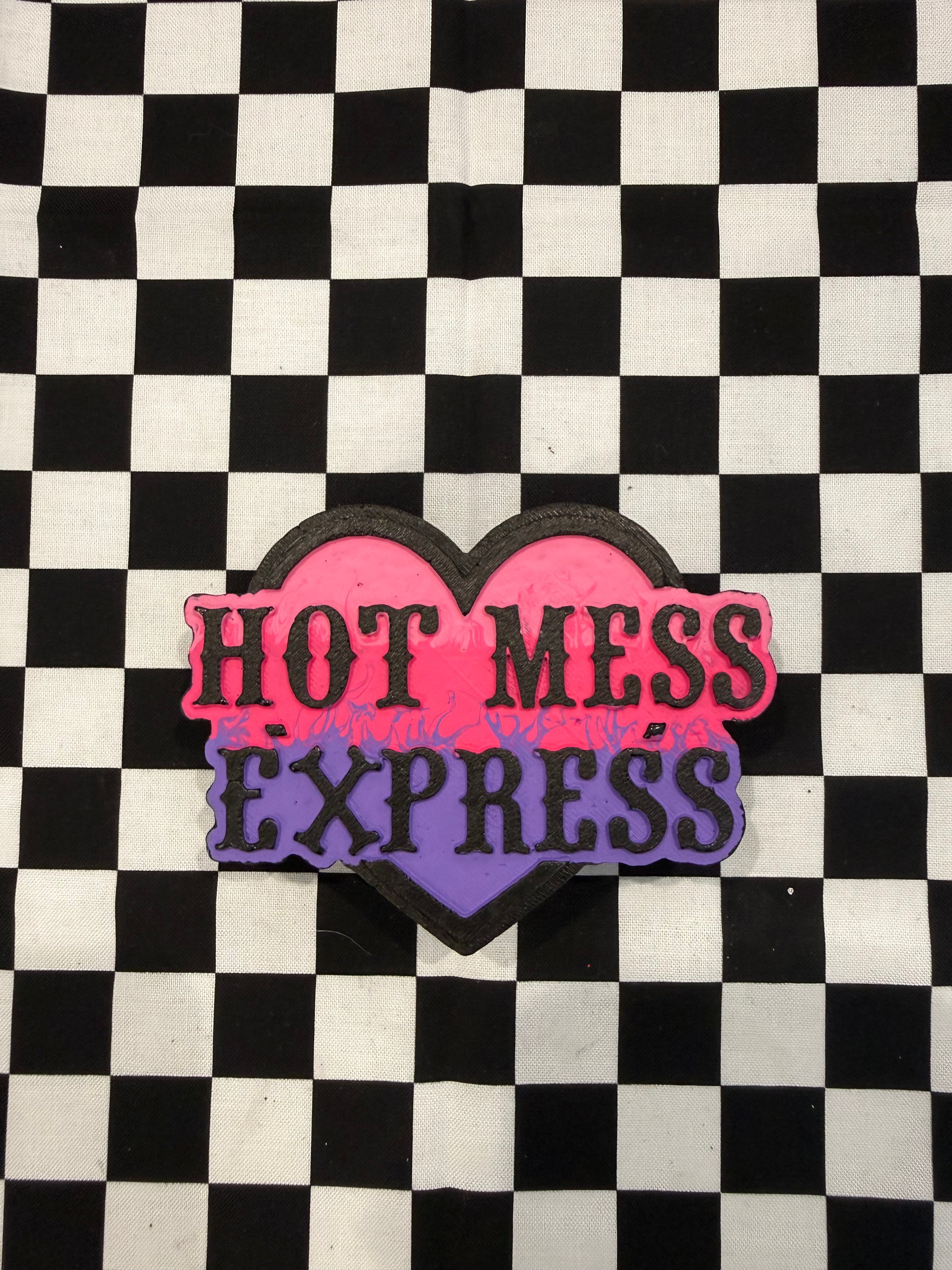 Hot Mess Express Car Freshie