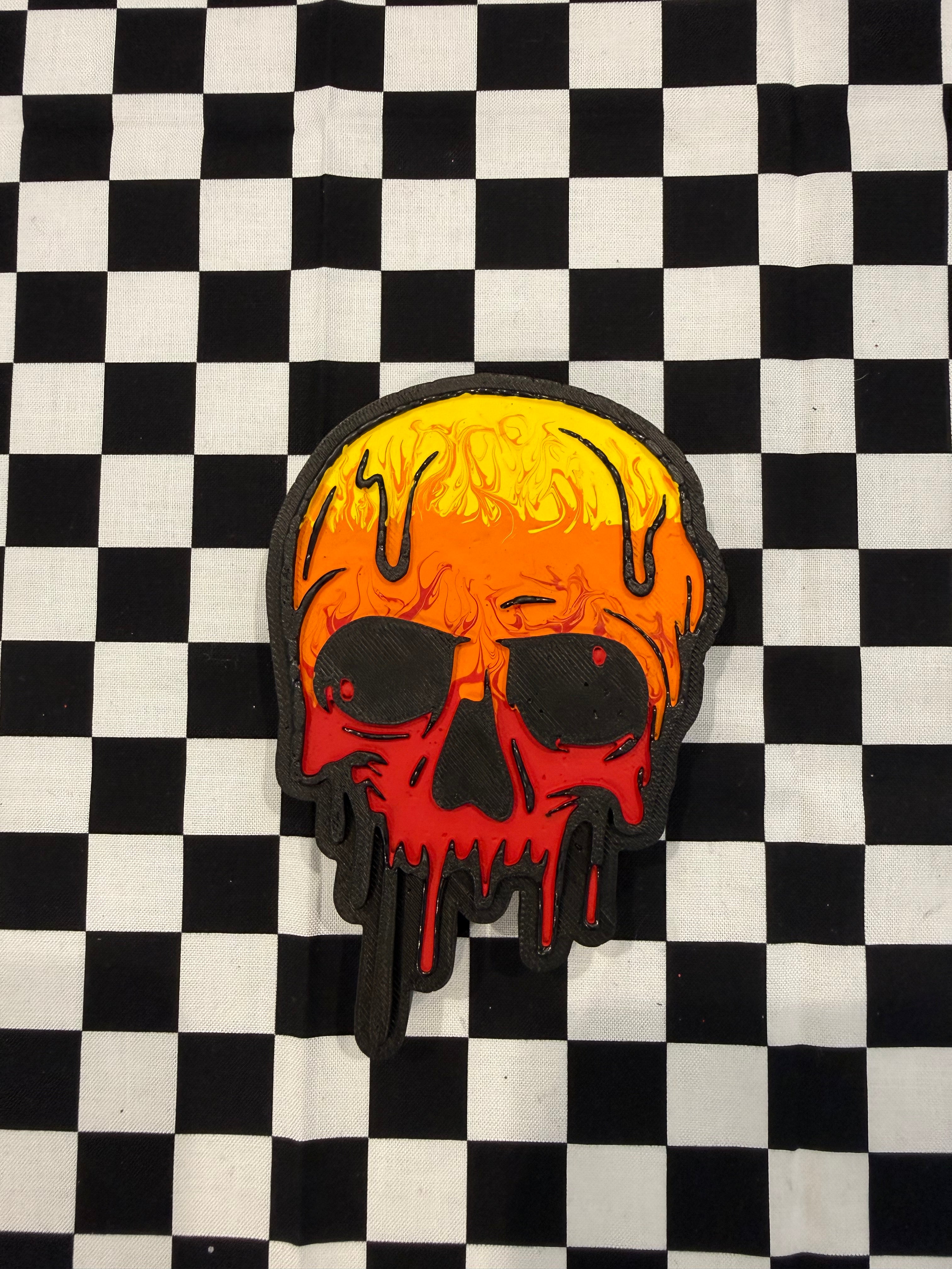Dripping Skull Car Freshie