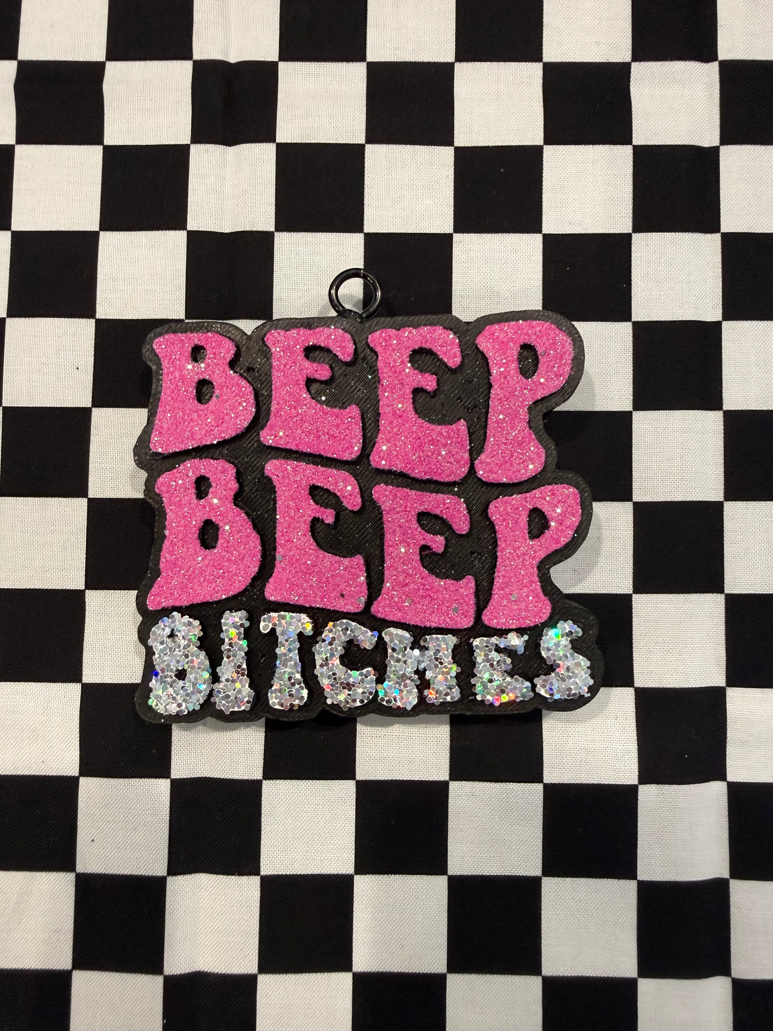 Beep Beep Bitches Car Freshie