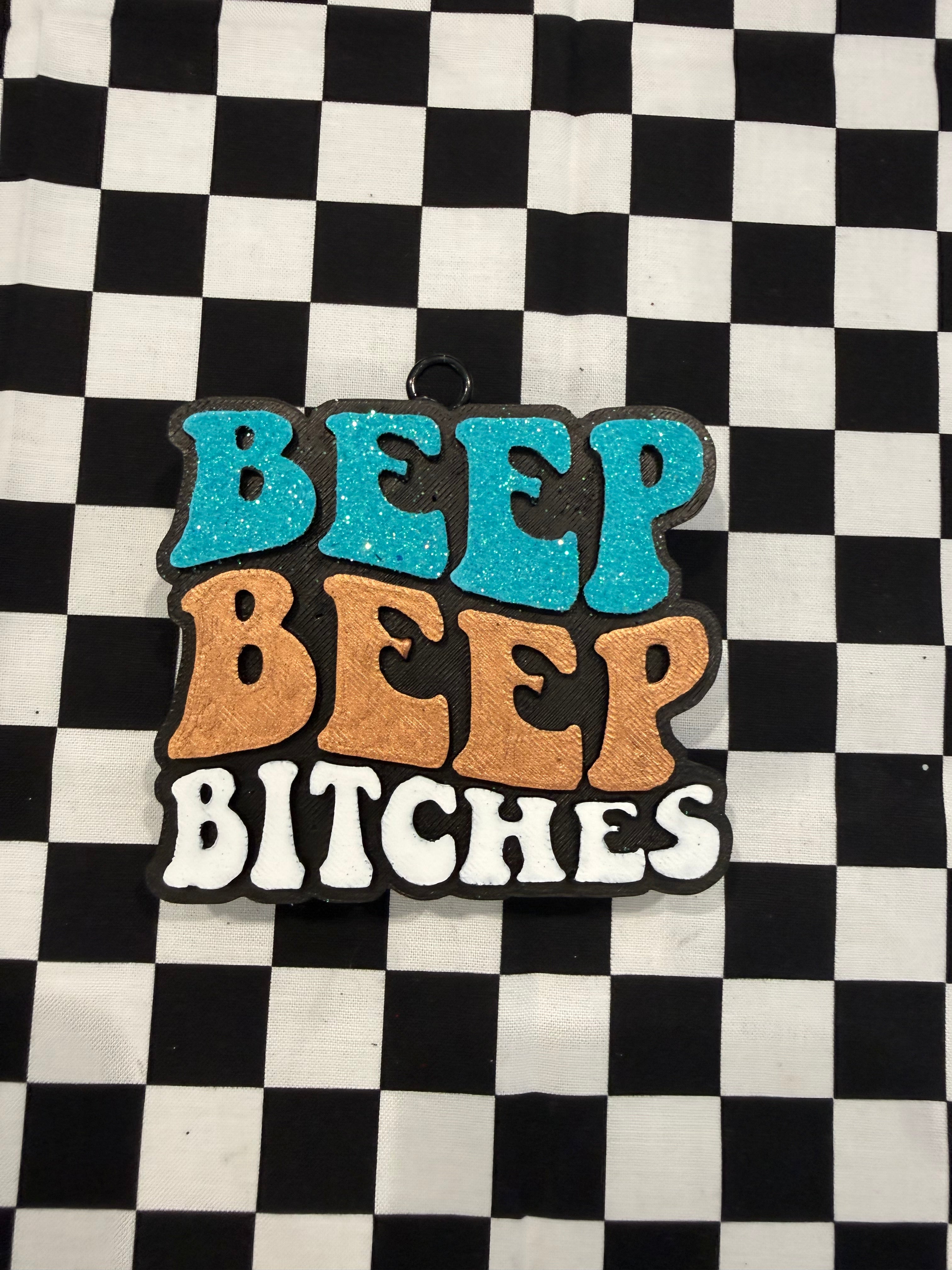 Beep Beep Bitches Car Freshie