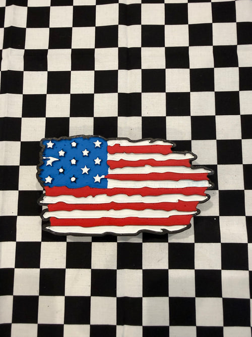 American Flag Car Freshie
